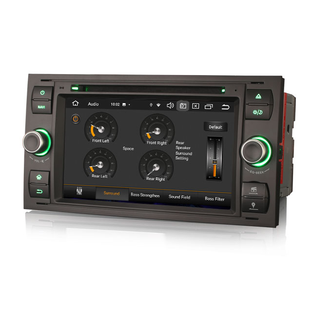 Navigatie auto, Pachet dedicat Ford Fiesta Fusion Kuga Transit Galaxy, Android 13 [5]