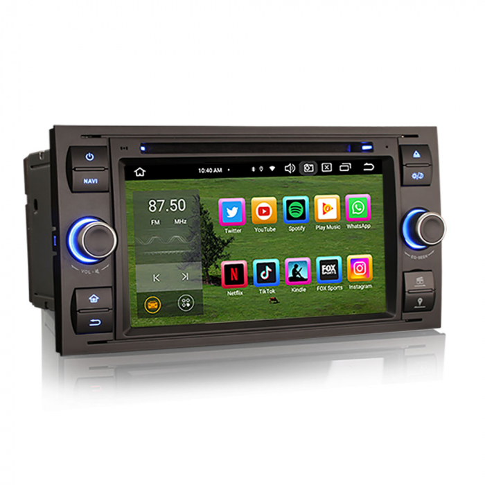 Navigatie auto, Pachet dedicat Ford Fiesta Fusion Kuga Transit Galaxy, Android 13 [2]