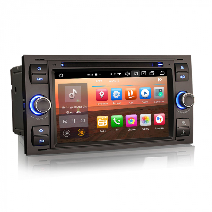 Navigatie auto, Pachet dedicat Ford Fiesta Fusion Kuga Transit Galaxy, Android 13 [6]