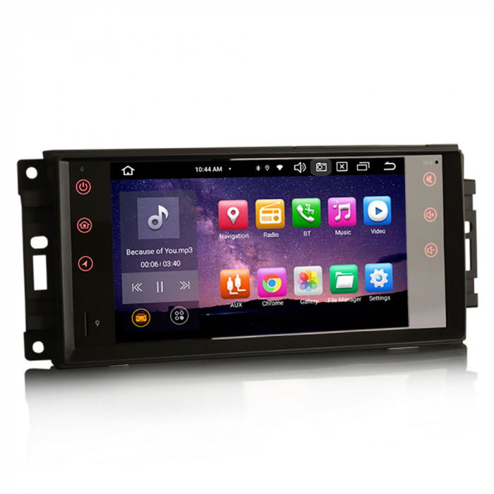 Navigatie auto, Pachet dedicatJeep Compass Wrangler Chrysler Dodge, Android 13 [2]