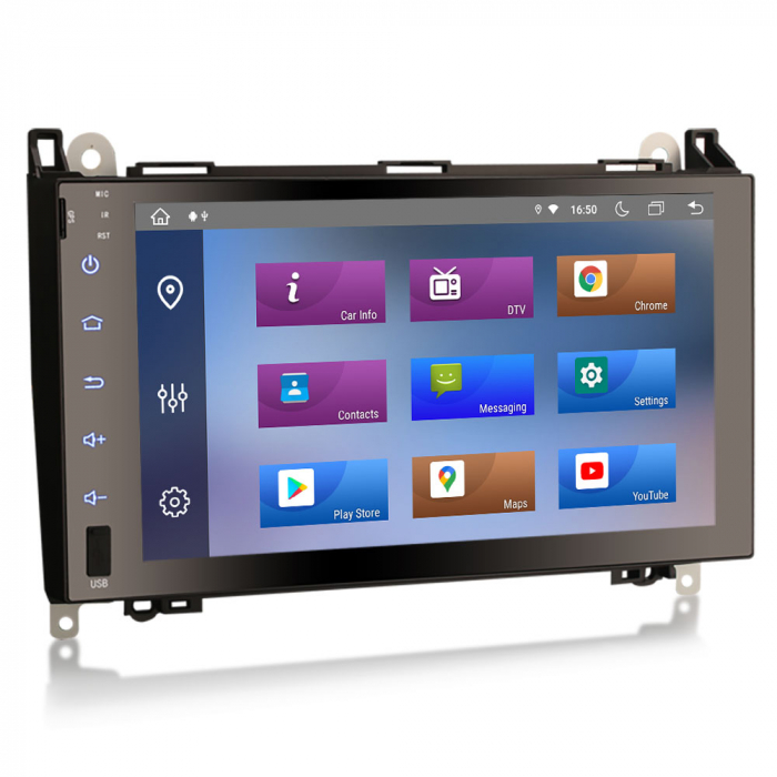 Navigatie auto, Pachet dedicat Mercedes Benz A/B Class Sprinter Viano Vito Crafter, 9 Inch, Android 11. [6]