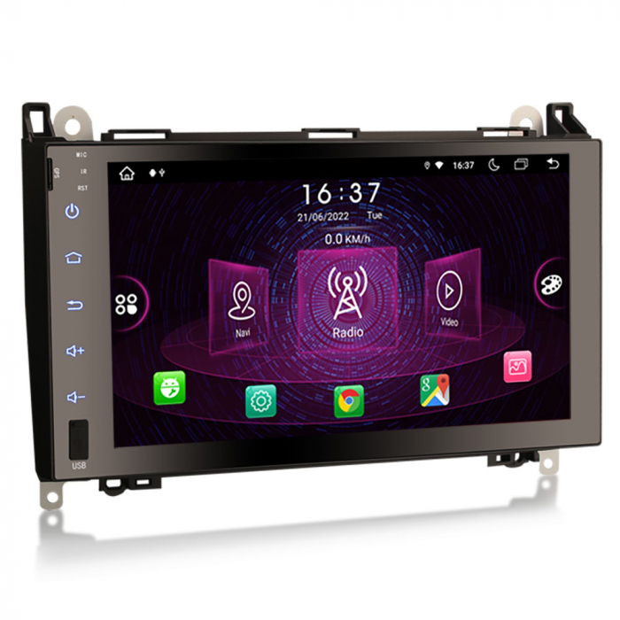 Navigatie auto, Pachet dedicat Mercedes Benz A/B Class Sprinter Viano Vito Crafter, 9 Inch, Android 11. [9]