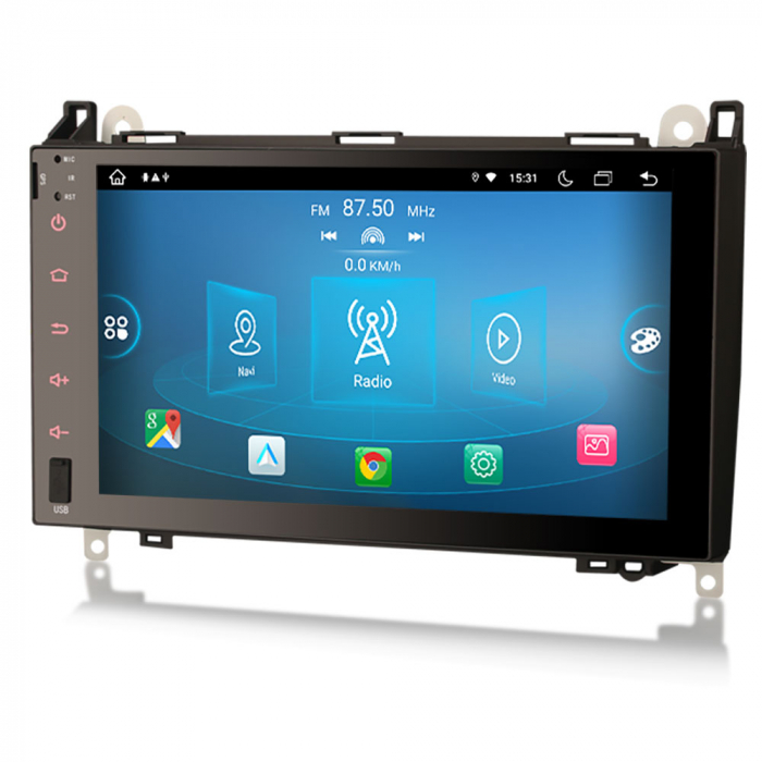 Navigatie auto, Pachet dedicat Mercedes Benz A/B Class Sprinter Viano Vito Crafter, 9 Inch, Android 11. [8]