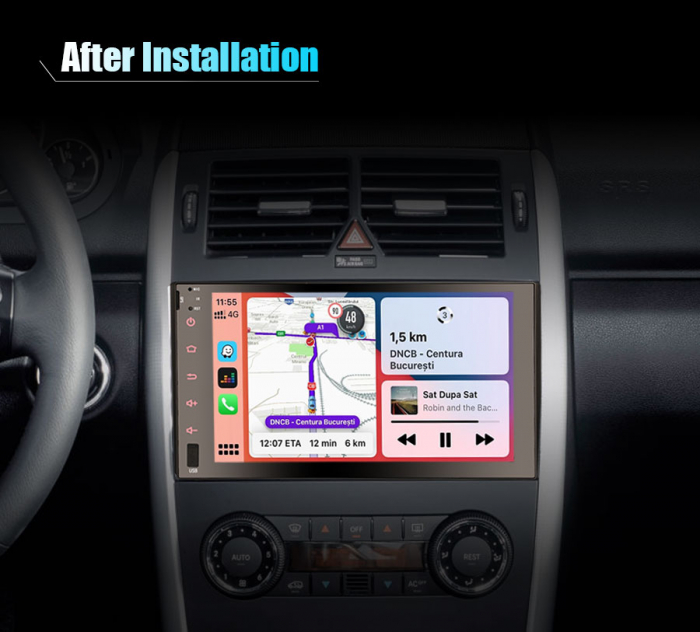 Navigatie auto, Pachet dedicat Mercedes Benz A/B Class Sprinter Viano Vito Crafter, 9 Inch, Android 11. [13]