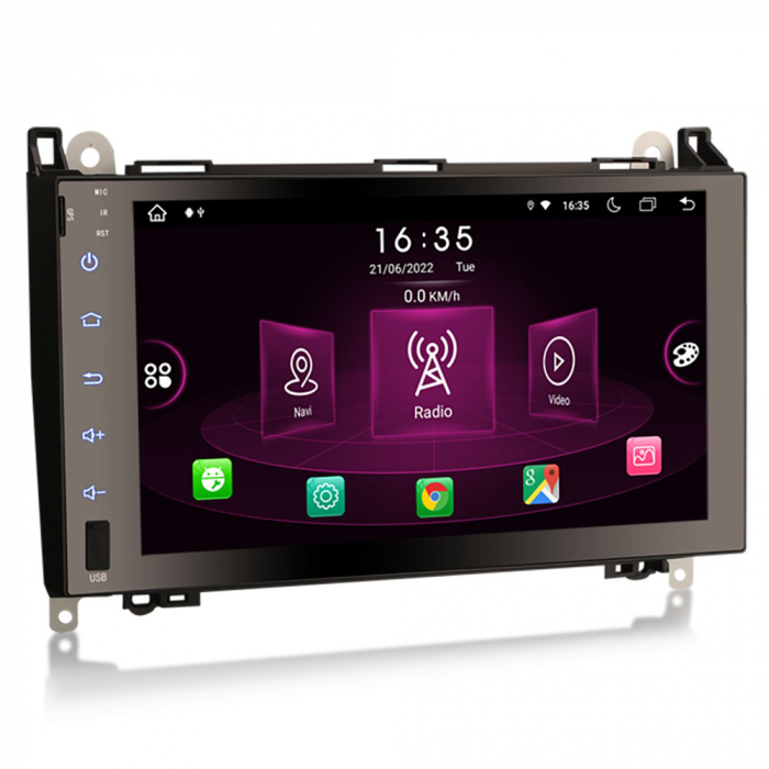 Navigatie auto, Pachet dedicat Mercedes Benz A/B Class Sprinter Viano Vito Crafter, 9 Inch, Android 11. [2]