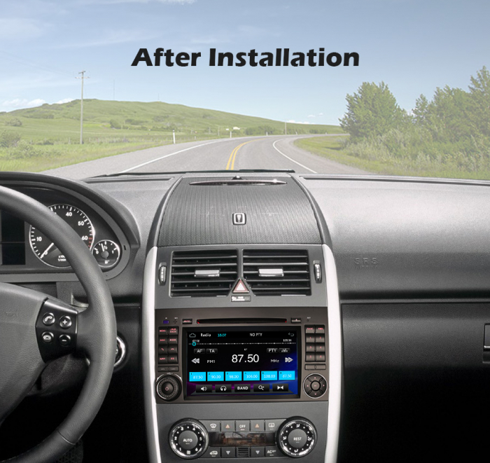Navigatie auto, Pachet dedicat Mercedes Benz A/B Class Sprinter Vito Viano, 7 Inch. [12]