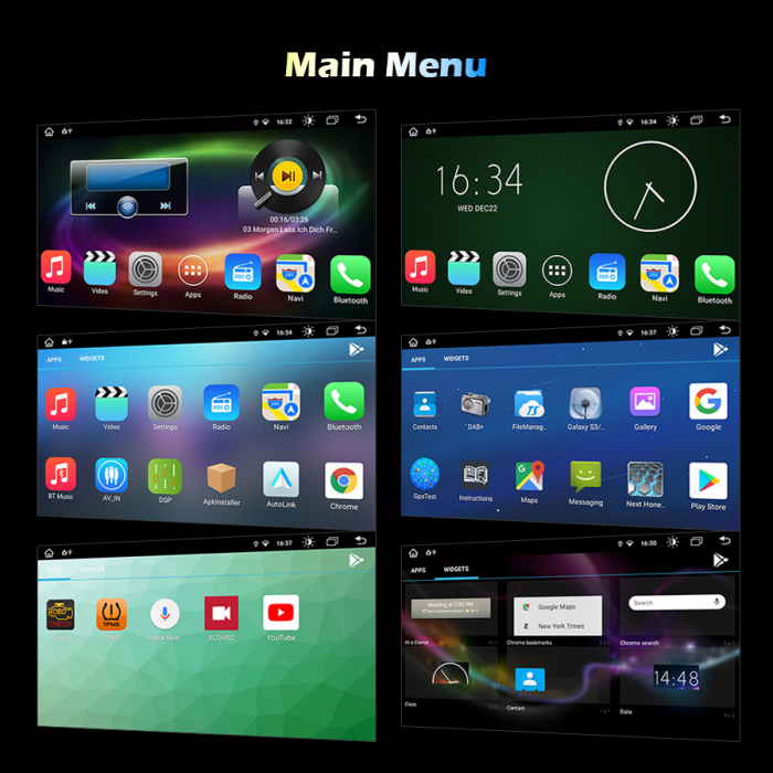 Navigatie auto, Pachet dedicat Mercedes Benz B-Class W245 Sprinter Viano Vito A-Class W169,9 inch, Android 11, Octa Core [21]