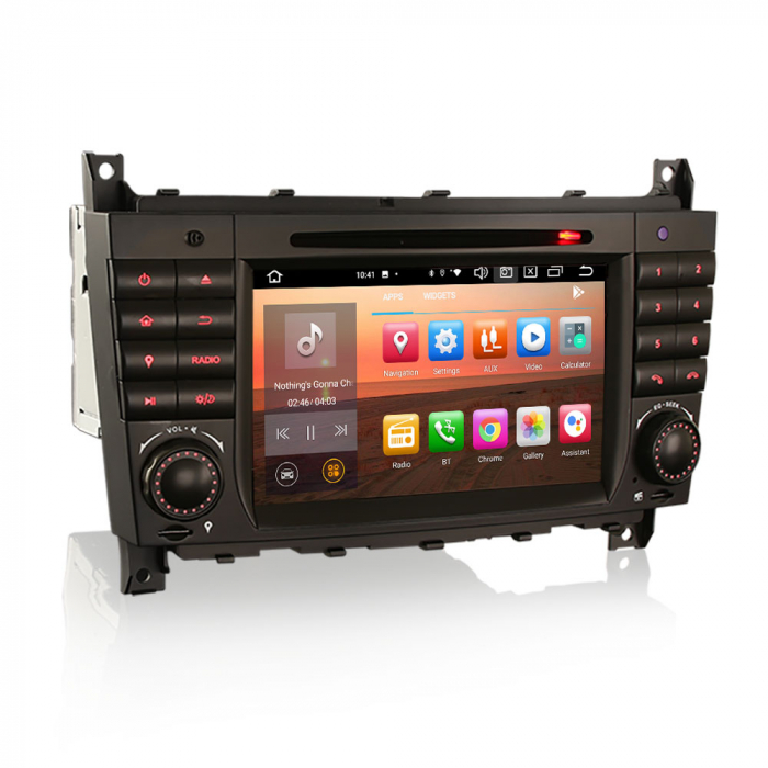 Navigatie auto, Pachet dedicat Mercedes Benz C-Class CLC W203 CLK W209, Android 13 [8]