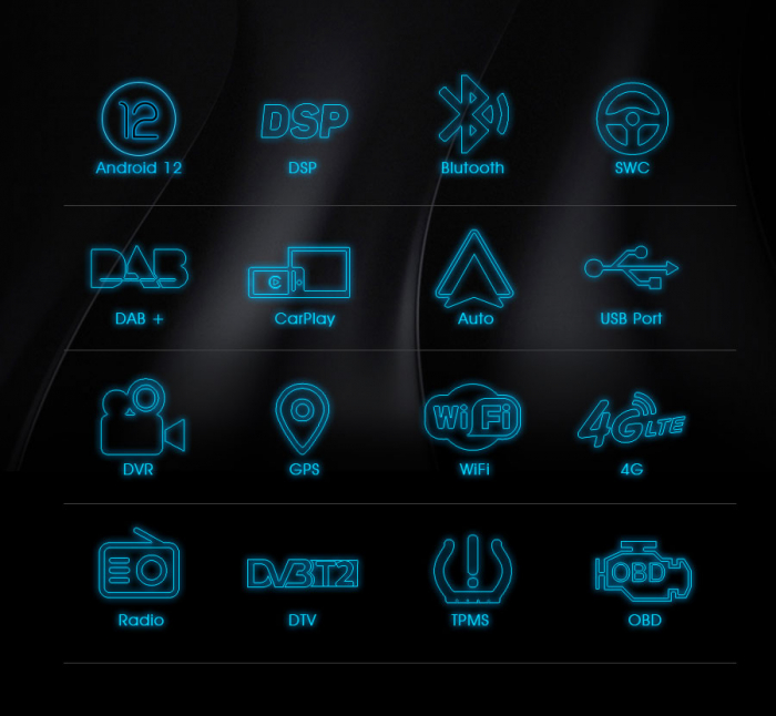 Navigatie auto, Pachet dedicat Mercedes Benz C-Class CLC W203 CLK W209, Android 13 [10]