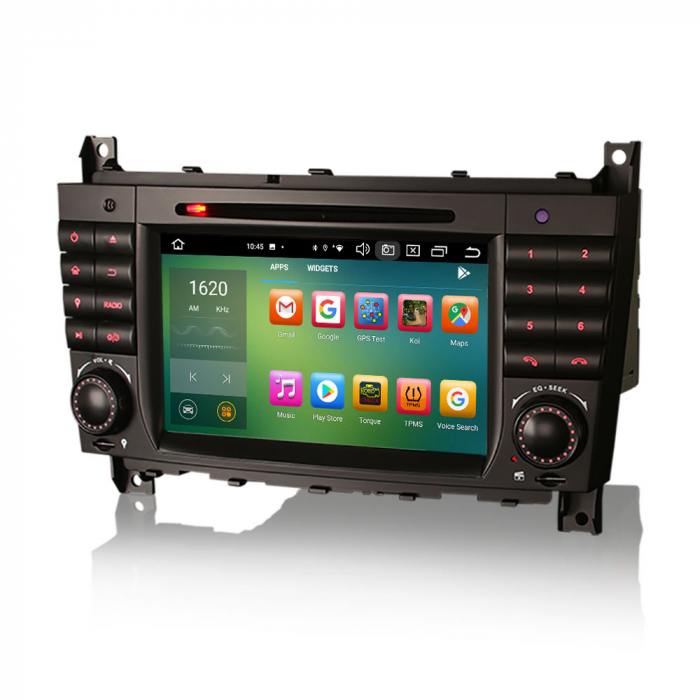 Navigatie auto, Pachet dedicat Mercedes Benz C-Class CLC W203 CLK W209, Android 13 [5]