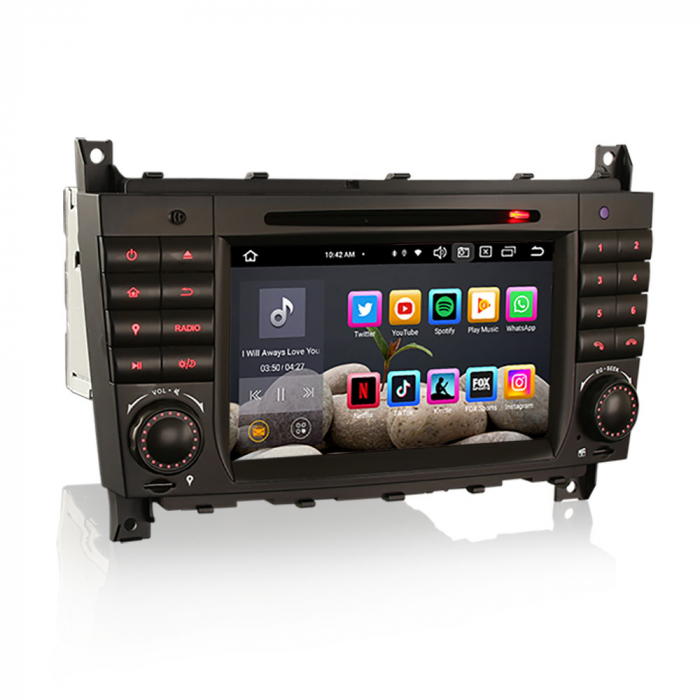Navigatie auto, Pachet dedicat Mercedes Benz C-Class CLC W203 CLK W209, Android 13 [3]