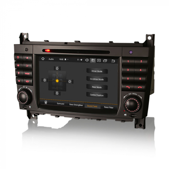 Navigatie auto, Pachet dedicat Mercedes Benz C-Class CLC W203 CLK W209, Android 13 [7]