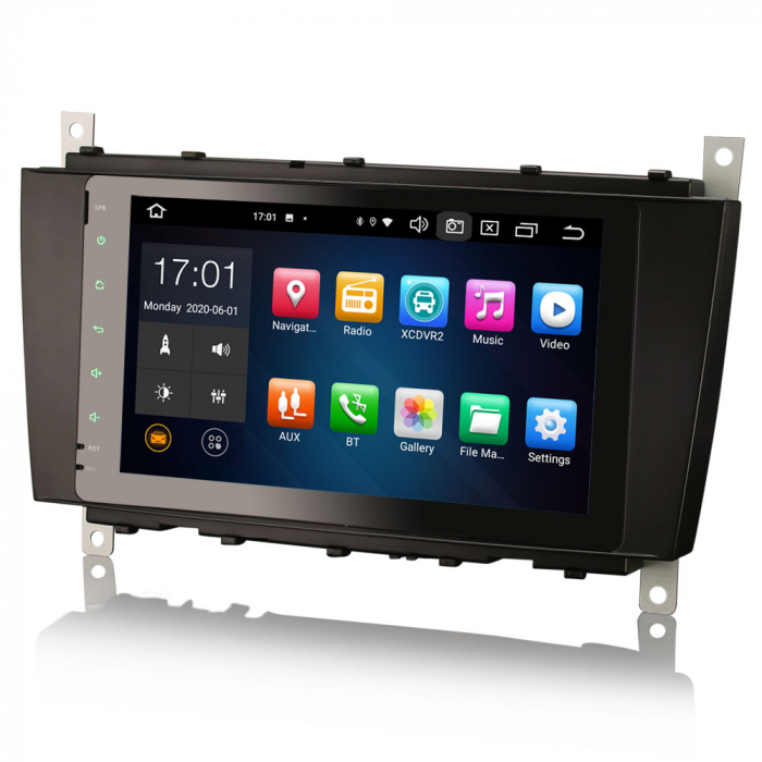 Navigatie auto, Pachet dedicat Mercedes Benz C-Class W203, Android 10, 8 inch, Octa Core [3]