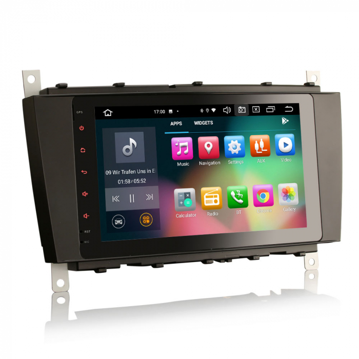 Navigatie auto, Pachet dedicat Mercedes Benz C-Class W203, Android 10, 8 inch, Octa Core [8]