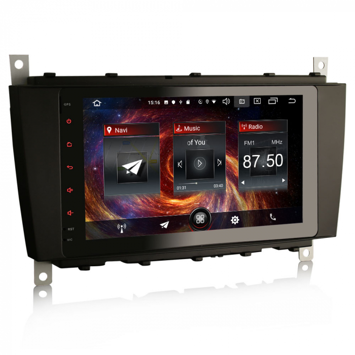 Navigatie auto, Pachet dedicat Mercedes Benz C-Class W203 CLC CLK W209, Android 11, 8 inch [5]
