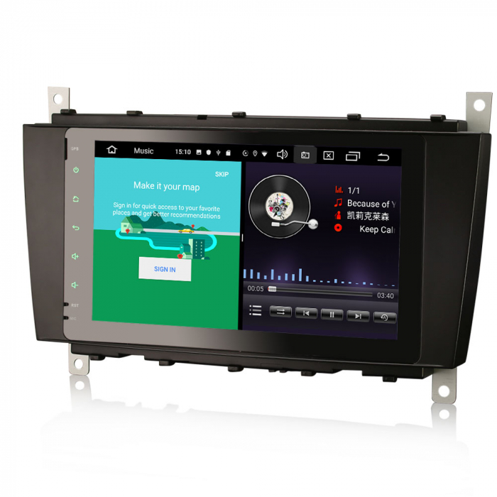 Navigatie auto, Pachet dedicat Mercedes Benz C-Class W203 CLC CLK W209, Android 11, 8 inch [7]