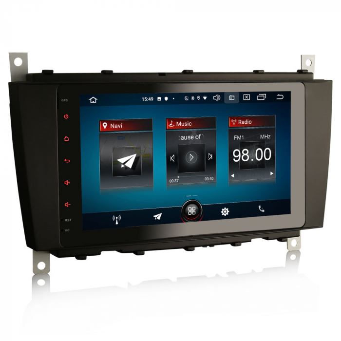 Navigatie auto, Pachet dedicat Mercedes Benz C-Class W203 CLC CLK W209, Android 11, 8 inch [2]