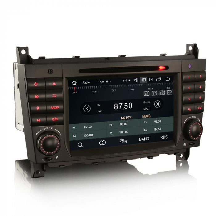 Navigatie auto, Pachet dedicat Mercedes Benz CLC W203 CLK W209 C280 C300 C320 C350 C32, 7 Inch, Octa Core [6]