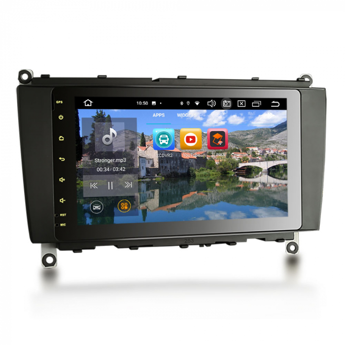 Navigatie auto, Pachet dedicat Mercedes Benz CLK-Class C209/A209, Android 13 [9]
