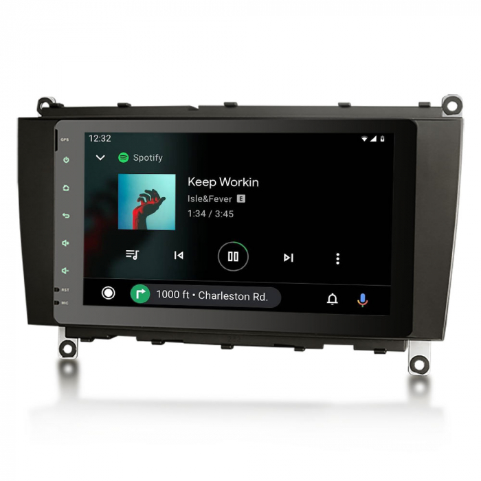 Navigatie auto, Pachet dedicat Mercedes Benz CLK-Class C209/A209, Android 13 [6]