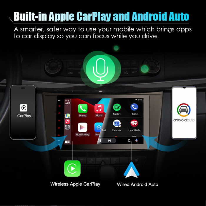 Navigatie auto, Pachet dedicat Mercedes-Benz CLS Class W219 G-Clas, Android 11,Octa Core, 8 Inch [17]