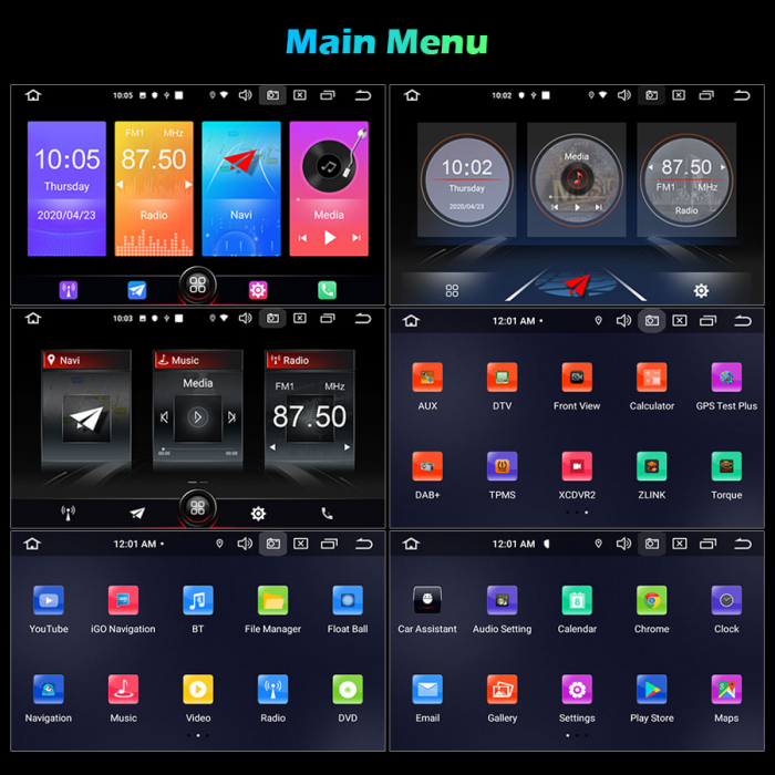 Navigatie auto, Pachet dedicat Mercedes Benz CLS Class W219 G-Class W463 E-Class W211 , Android 11, 7 inch [18]