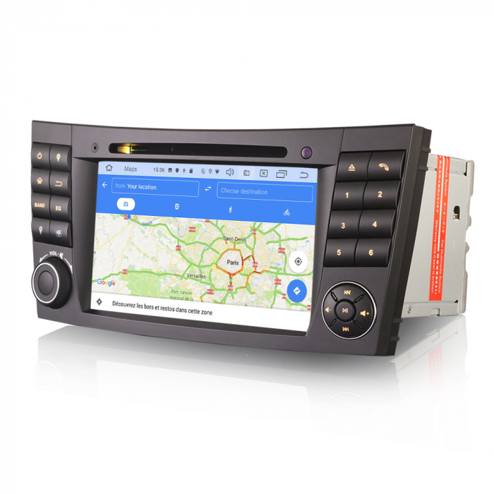 Navigatie auto, Pachet dedicat Mercedes Benz CLS Class W219 G-Class W463 E-Class W211 , Android 11, 7 inch [7]