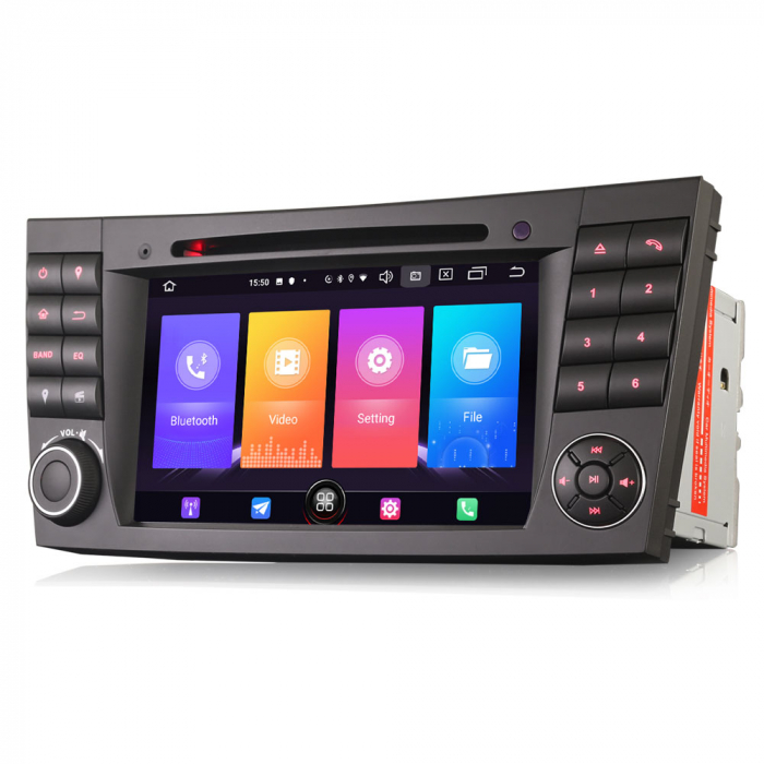 Navigatie auto, Pachet dedicat Mercedes Benz CLS Class W219 G-Class W463 E-Class W211 , Android 11, 7 inch [2]
