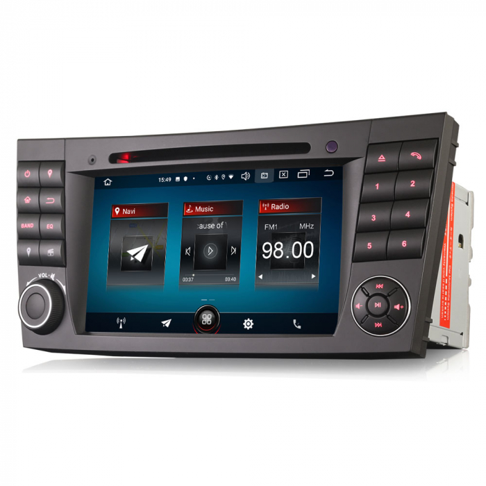 Navigatie auto, Pachet dedicat Mercedes Benz CLS Class W219 G-Class W463 E-Class W211 , Android 11, 7 inch [4]