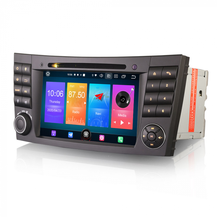 Navigatie auto, Pachet dedicat Mercedes Benz CLS Class W219 G-Class W463 E-Class W211 , Android 11, 7 inch [5]