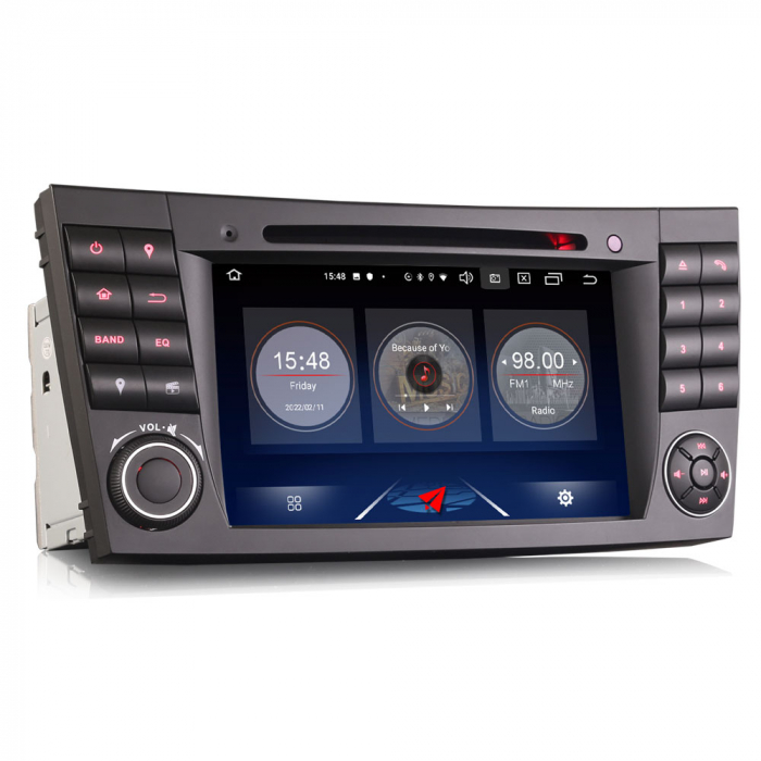 Navigatie auto, Pachet dedicat Mercedes Benz CLS Class W219 G-Class W463 E-Class W211 , Android 11, 7 inch [8]