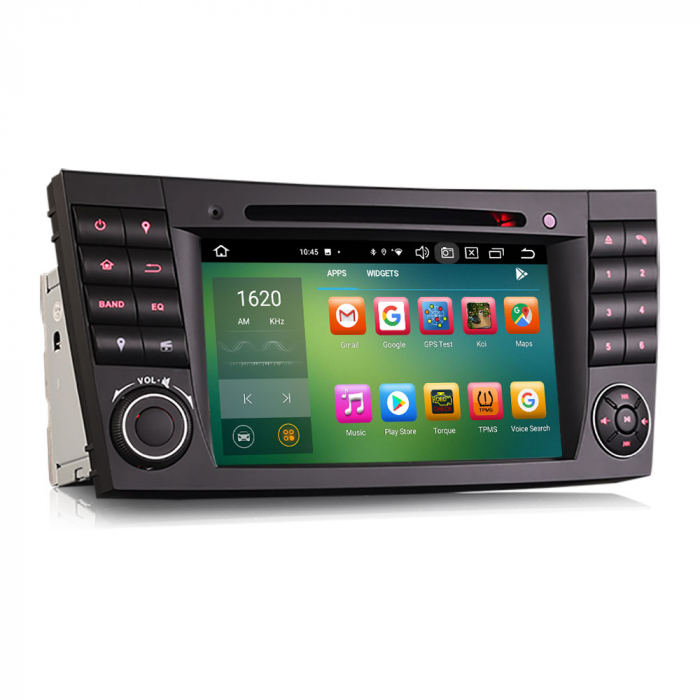 Navigatie auto, Pachet dedicat Mercedes Benz E-Class W211 CLS W219, Android 13 [7]