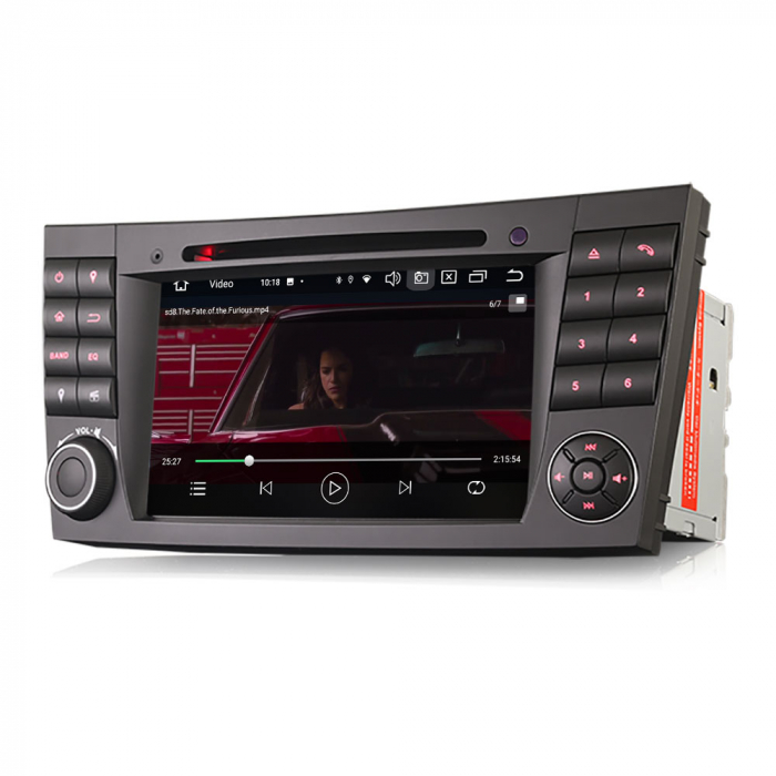 Navigatie auto, Pachet dedicat Mercedes Benz E-Class W211 CLS W219, Android 13 [6]
