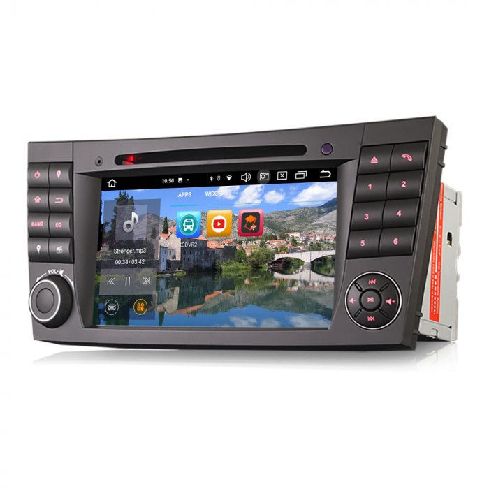 Navigatie auto, Pachet dedicat Mercedes Benz E-Class W211 CLS W219, Android 13 [8]