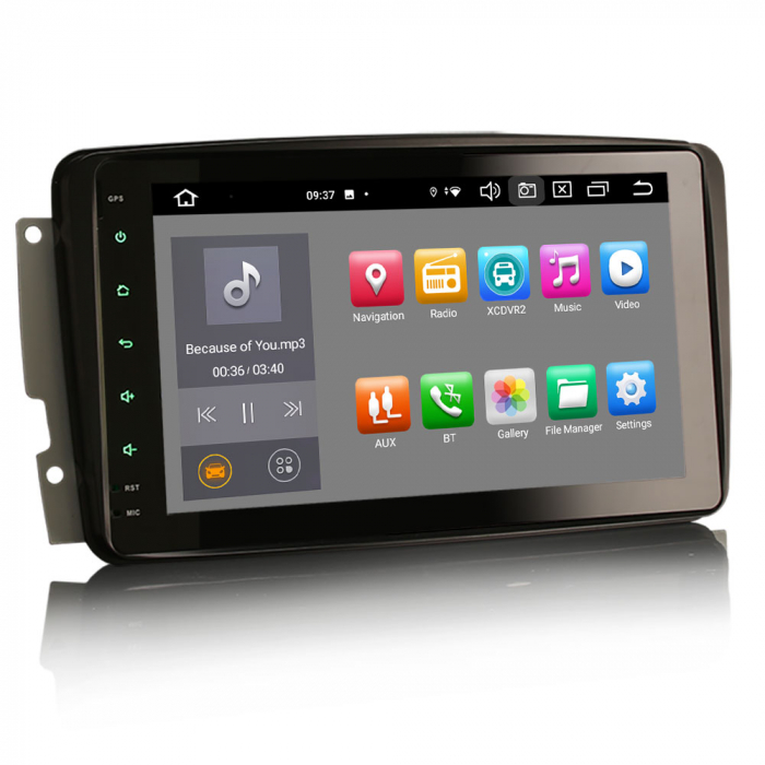 Navigatie aUTO, Pachet dedicat  Mercedes Benz G-Class W463 C-Class W203 S203 Viano Vito, Android 13 [4]