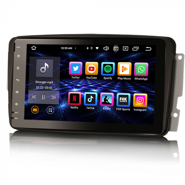 Navigatie aUTO, Pachet dedicat  Mercedes Benz G-Class W463 C-Class W203 S203 Viano Vito, Android 13 [7]