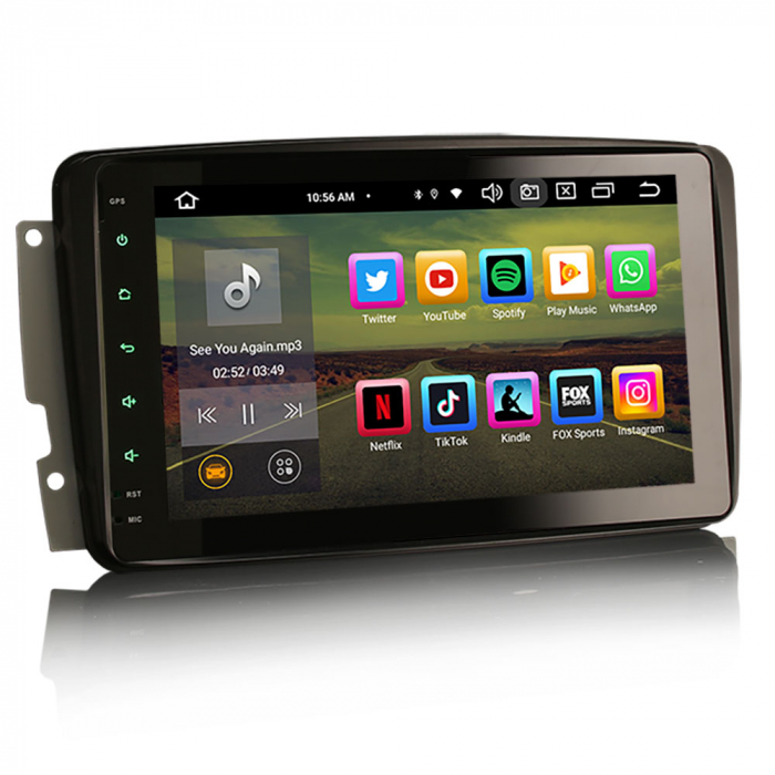 Navigatie aUTO, Pachet dedicat  Mercedes Benz G-Class W463 C-Class W203 S203 Viano Vito, Android 13 [2]
