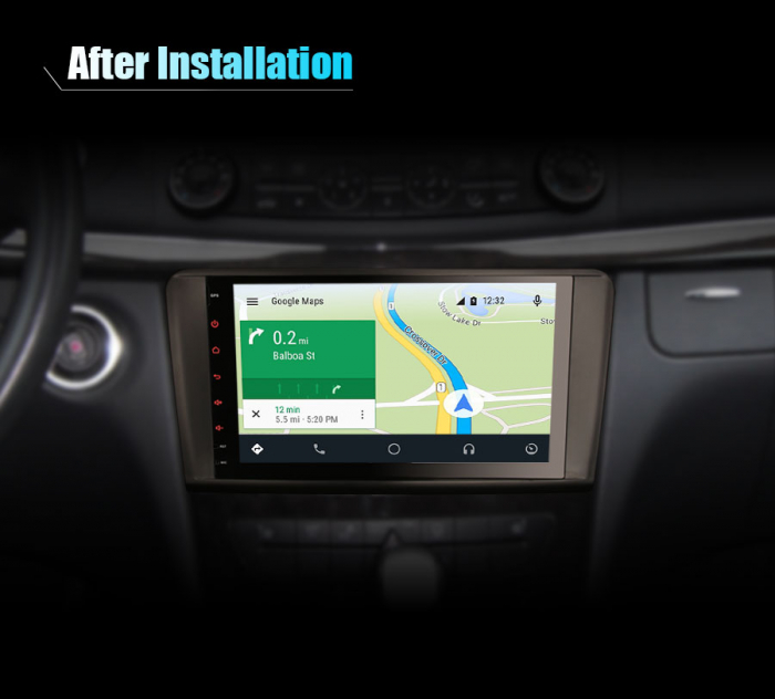 Navigatie auto, Pachet dedicat  Mercedes Benz ML Class W164 GL Class X164, 9 Inch, Android 11. [22]