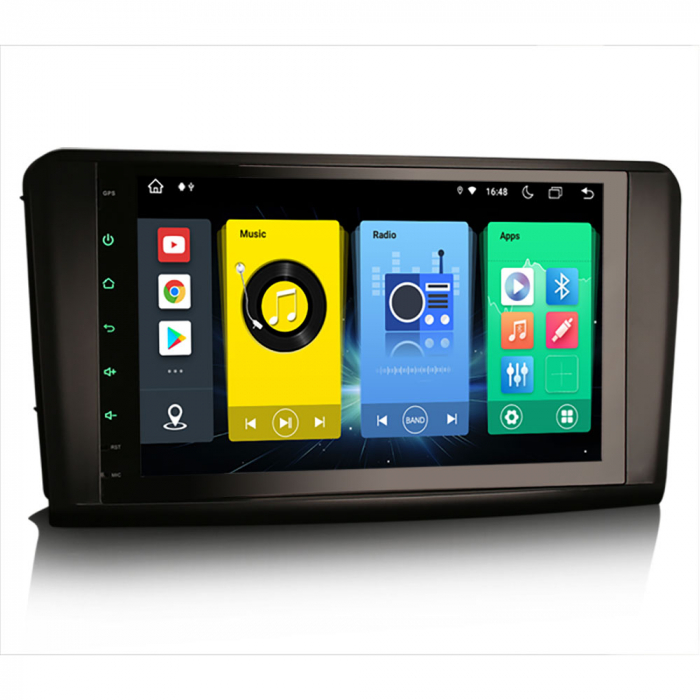 Navigatie auto, Pachet dedicat  Mercedes Benz ML Class W164 GL Class X164, 9 Inch, Android 11. [2]