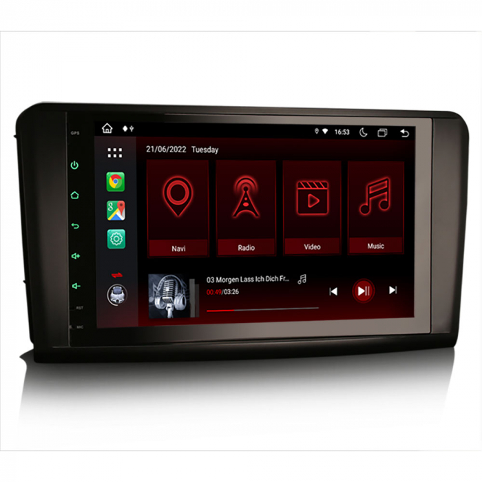 Navigatie auto, Pachet dedicat  Mercedes Benz ML Class W164 GL Class X164, 9 Inch, Android 11. [4]