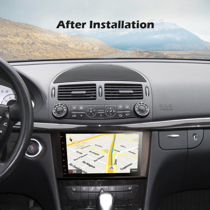 Navigatie auto, Pachet dedicat Mercedes Benz ML-Class W164 GL-Class X164, Android 10.0, 9 inch, Octa Core [11]