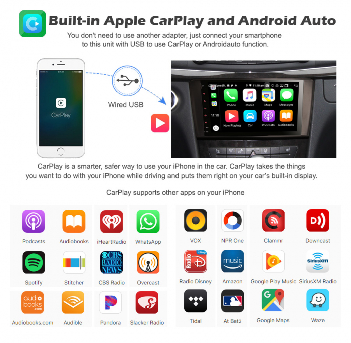 Navigatie auto, Pachet dedicat Mercedes Benz ML-Class W164 GL-Class X164, Android 10.0, 9 inch, Octa Core [13]