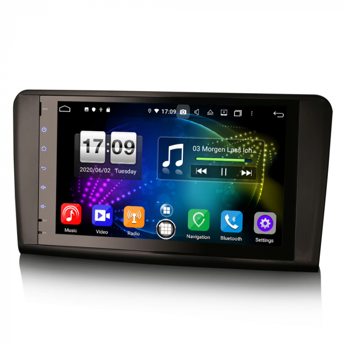 Navigatie auto, Pachet dedicat Mercedes Benz ML-Class W164 GL-Class X164, Android 10.0, 9 inch, Octa Core [2]