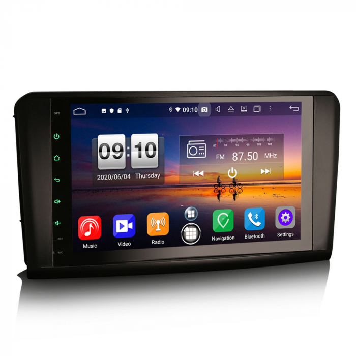 Navigatie auto, Pachet dedicat Mercedes Benz ML-Class W164 GL-Class X164, Android 10.0, 9 inch, Octa Core [8]