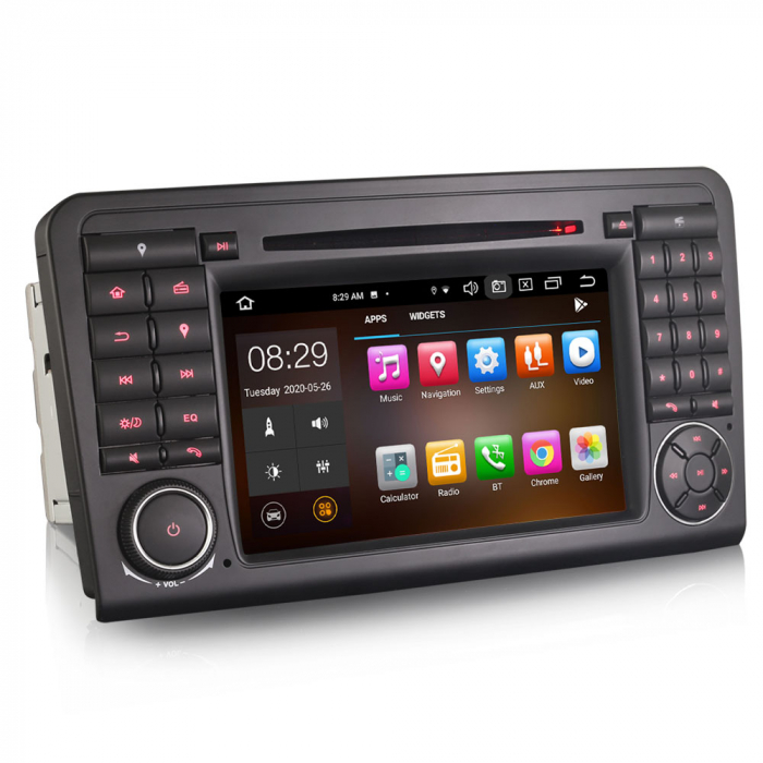 Navigatie auto, Pachet dedicat Mercedes Benz ML-Class W164 GL-Class X164, Android 10, 7 inch, Octa Core [4]