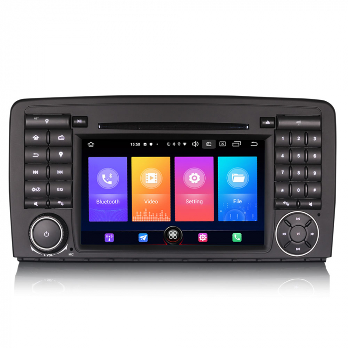 Navigatie auto, Pachet dedicat Mercedes Benz R-Class W251 2006-2012 (R280/R300/R320/R350/R500), Android 11, 7 inch [4]