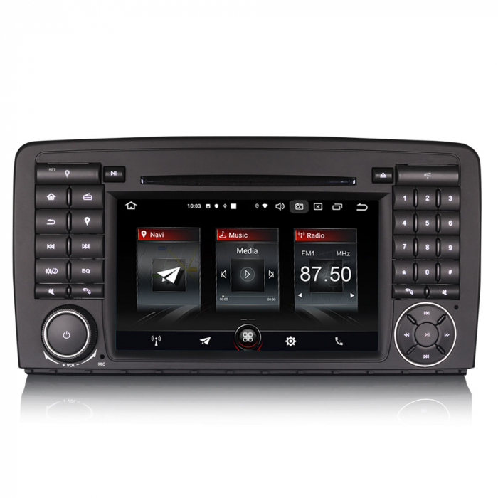 Navigatie auto, Pachet dedicat Mercedes Benz R-Class W251 2006-2012 (R280/R300/R320/R350/R500), Android 11, 7 inch [3]
