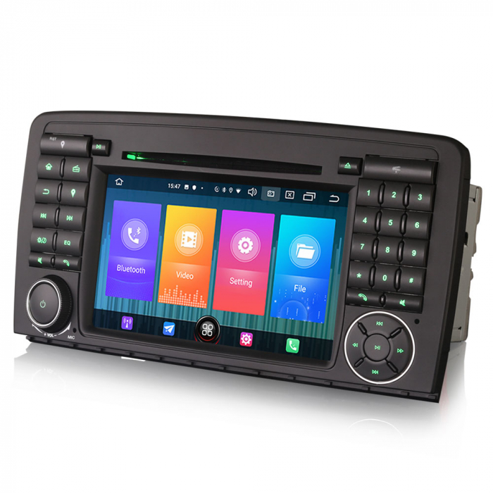 Navigatie auto, Pachet dedicat Mercedes Benz R-Class W251 2006-2012 (R280/R300/R320/R350/R500), Android 11, 7 inch [5]