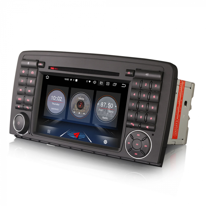 Navigatie auto, Pachet dedicat Mercedes Benz R-Class W251 2006-2012 (R280/R300/R320/R350/R500), Android 11, 7 inch [7]