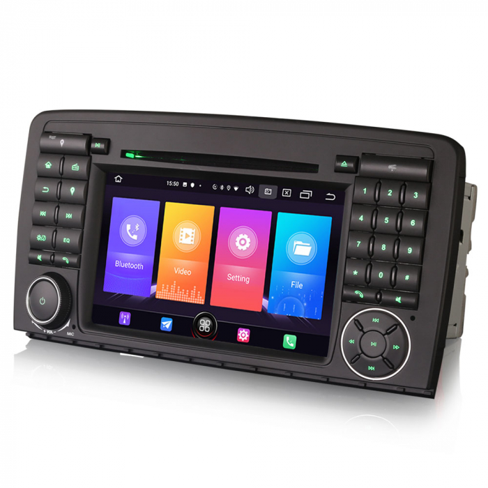 Navigatie auto, Pachet dedicat Mercedes Benz R-Class W251 2006-2012 (R280/R300/R320/R350/R500), Android 11, 7 inch [2]